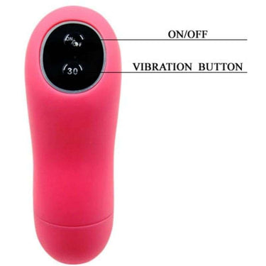Stimolatore G curved in silicone con 30 vibrazioni wireless